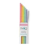 Swig Swig Glitter Rainbow Reusable Straws
