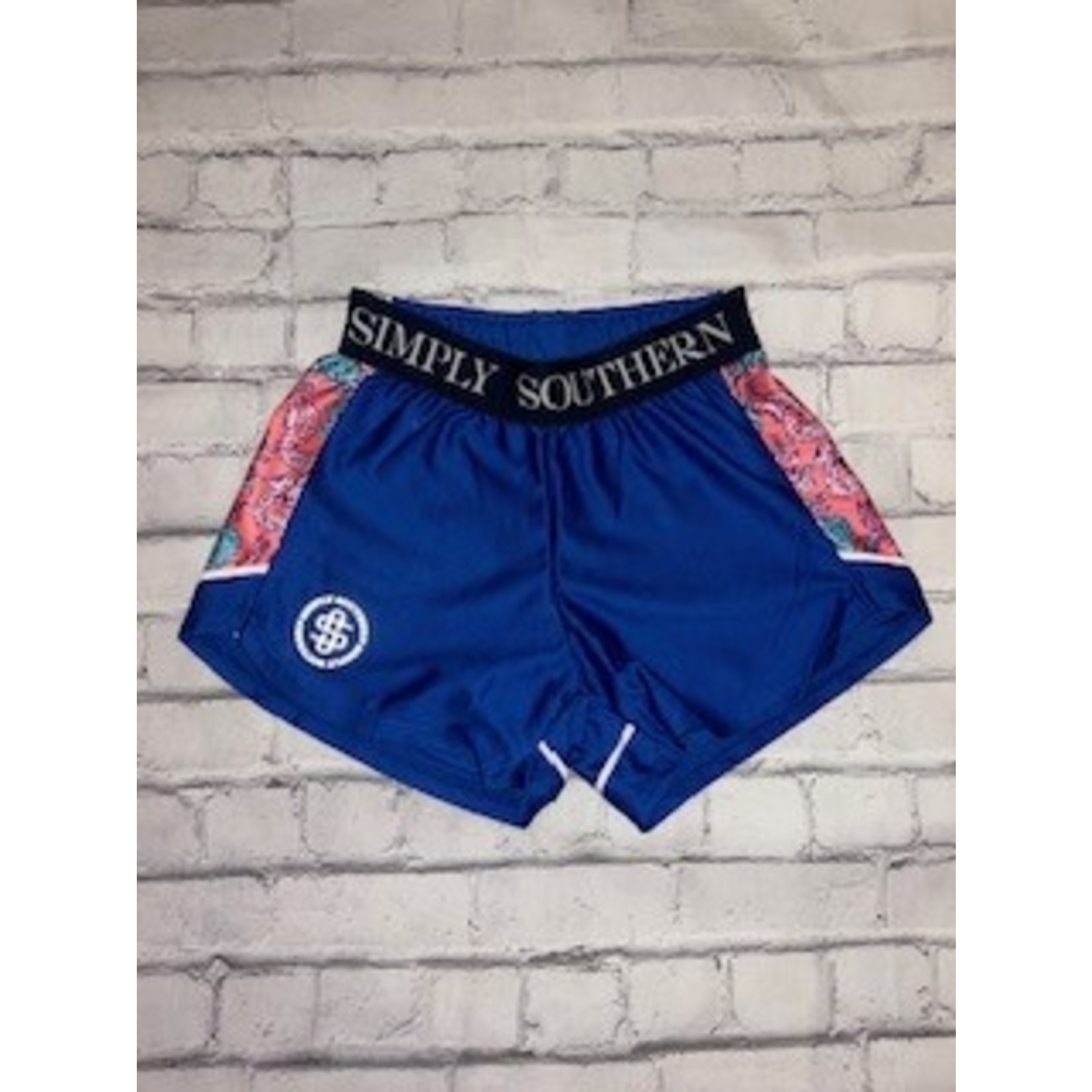 Simply Southern Simply Southern Youth Cheer Shorts Navy