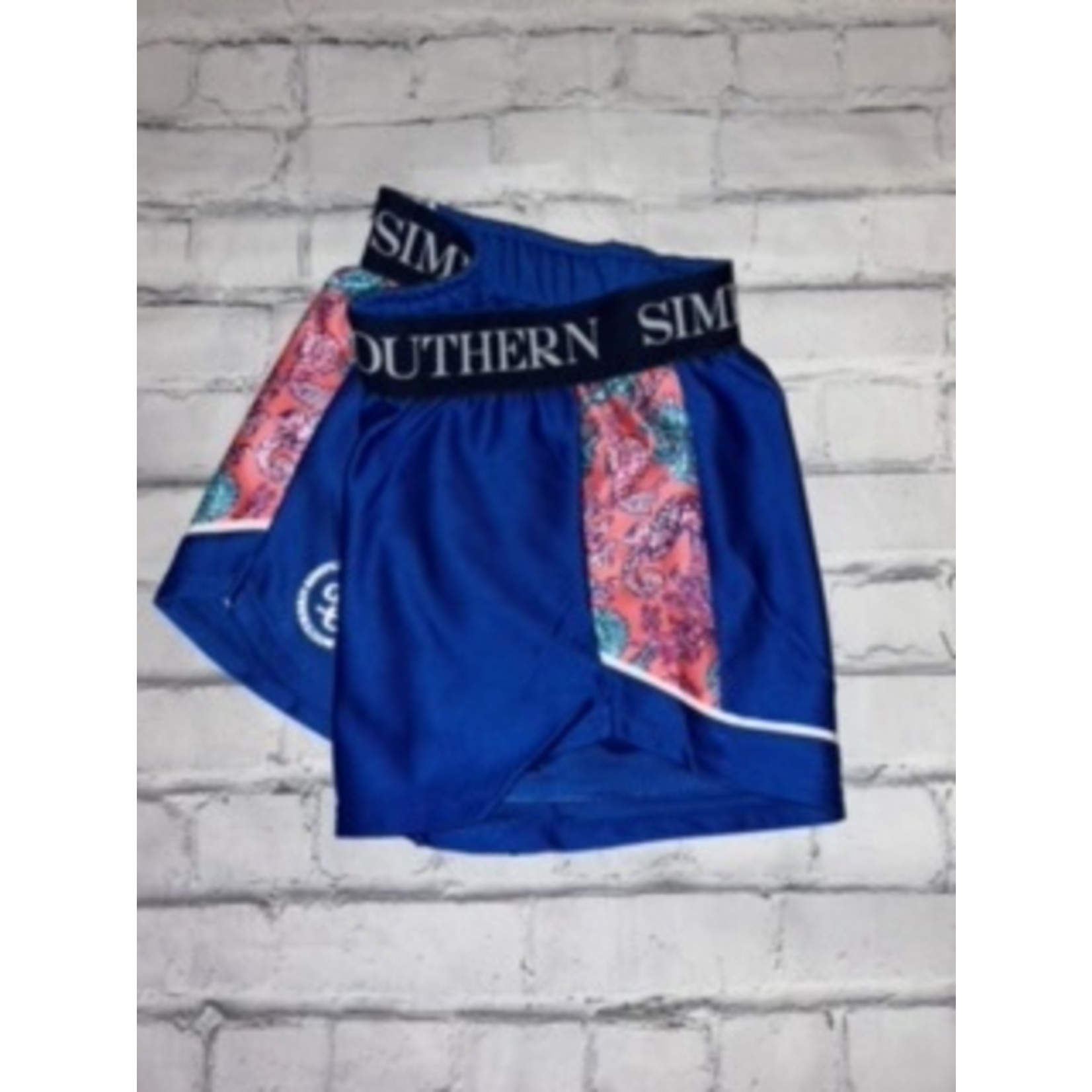 Simply Southern Simply Southern Youth Cheer Shorts Navy