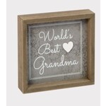 Gerson World’s Best Grandma Block Sign