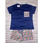 Simply Southern Simply Southern T-Shirt Pajama Set Pineapple