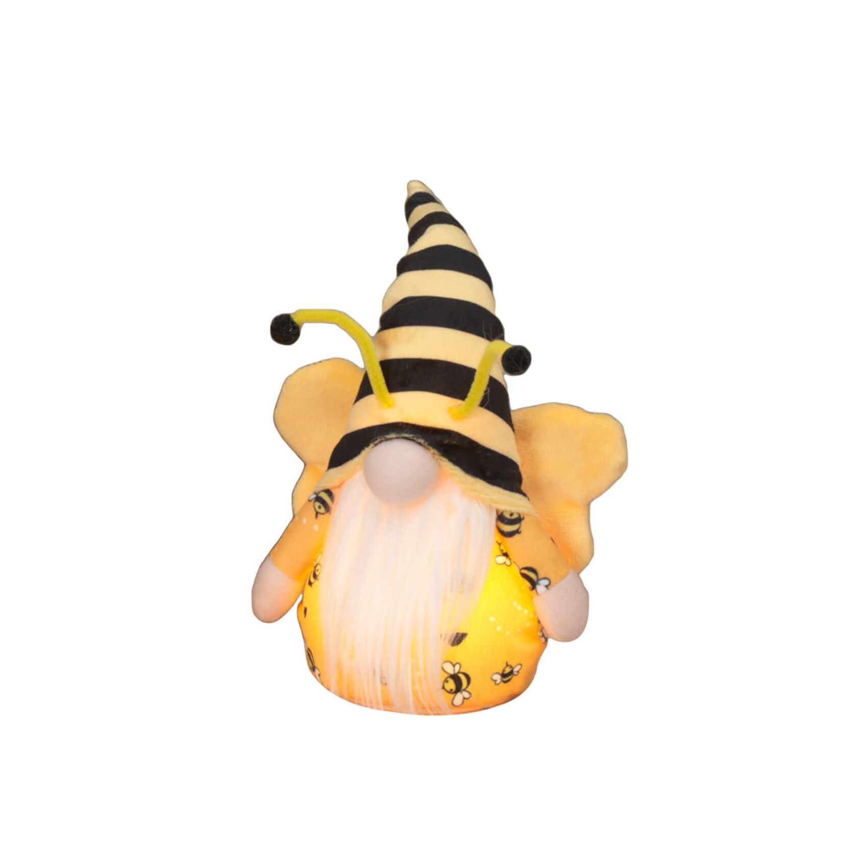 Gerson Lighted Plush Bee Gnome