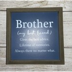 Gerson Brother Wood Block Sign
