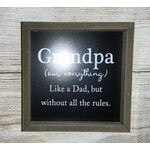 Gerson Grandpa Wood Block Sign