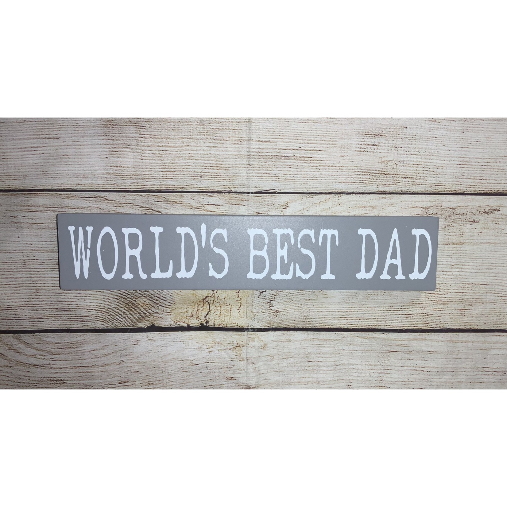 Gerson World’s Best Dad Block Sign