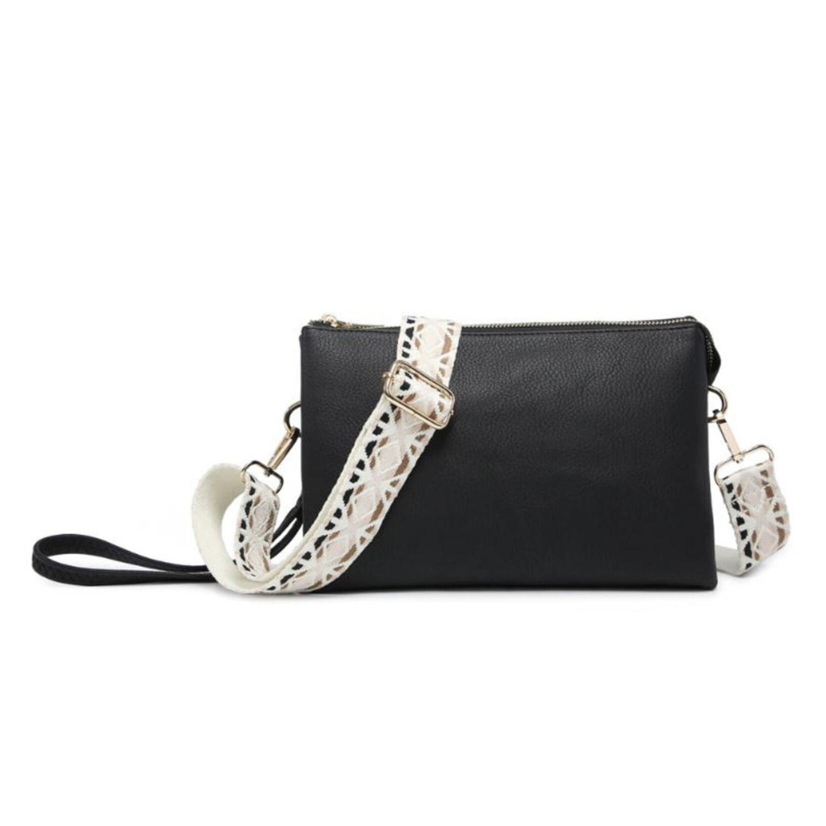 Jen & Co Jen & Co Izzy Crossbody Black M2056