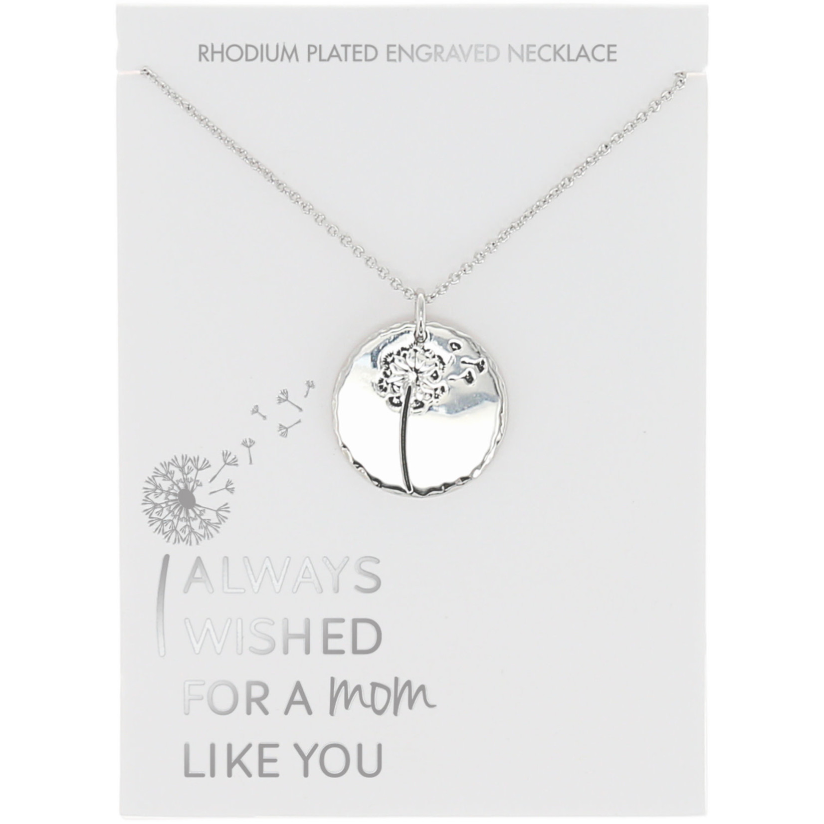 Pavilion Mom Engraved Necklace