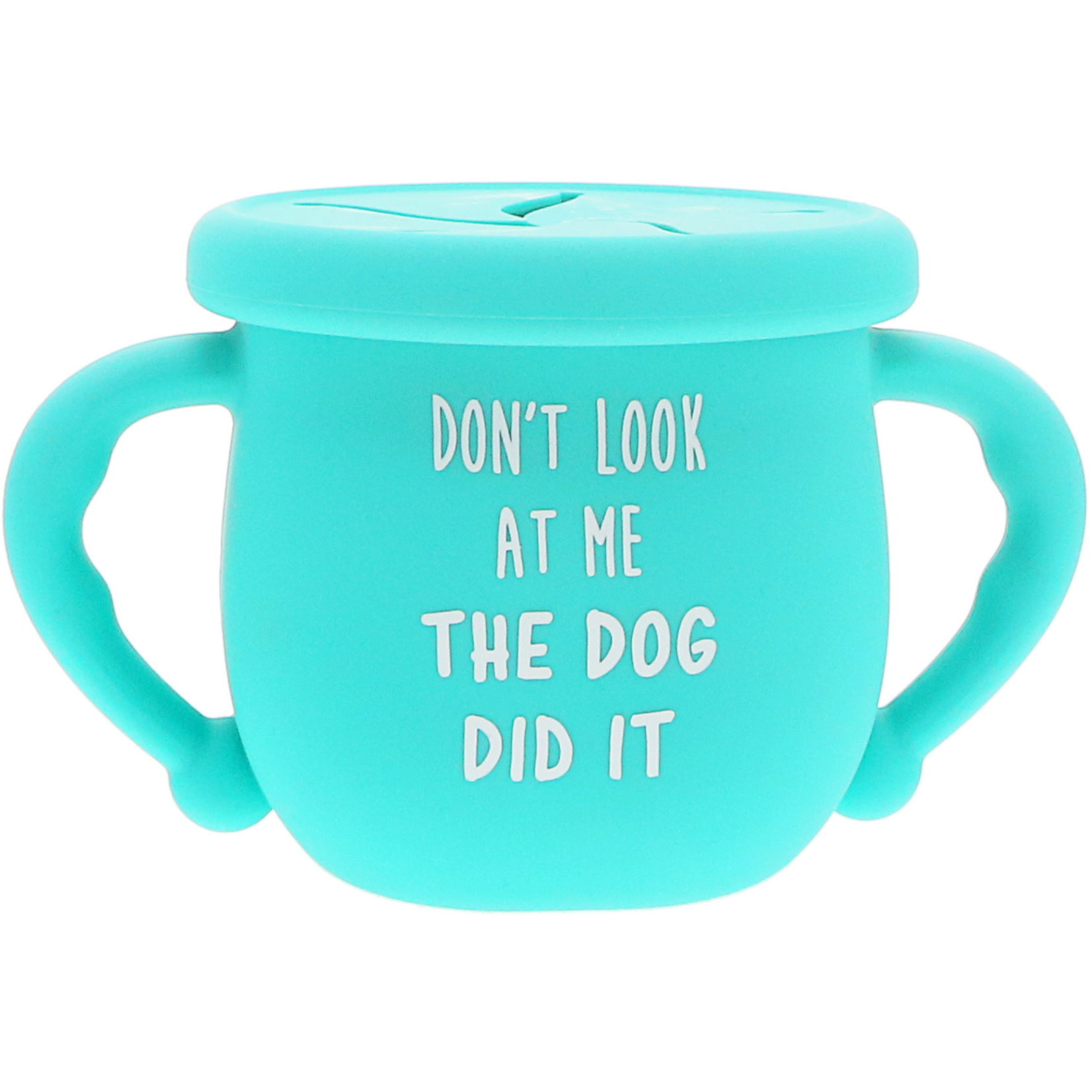 Pavilion Silicone Snack Bowl w/Lid The Dog