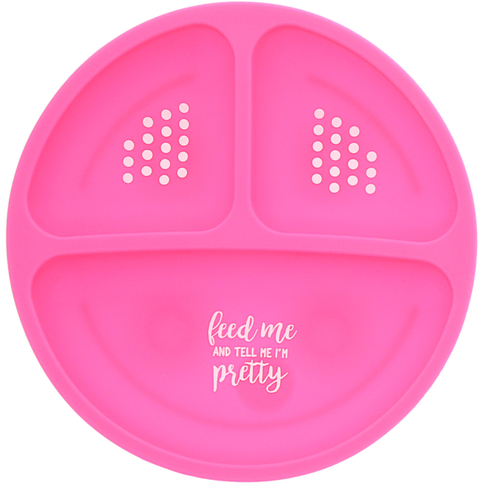Pavilion Silicone Divided Plate I’m Pretty
