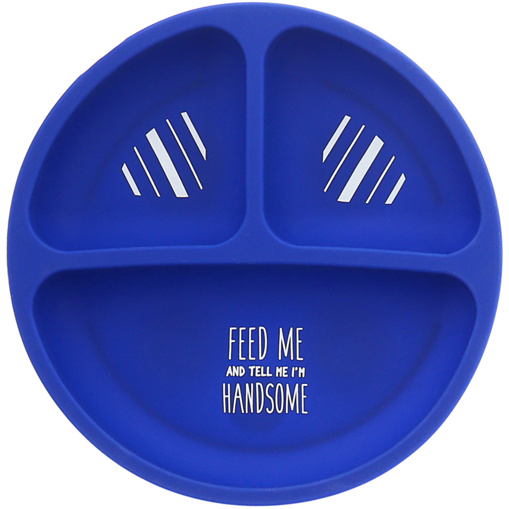 Pavilion Silicone Divided Plate I’m Handsome