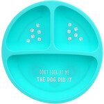 Pavilion Silicone Divided Plate The Dog Did It