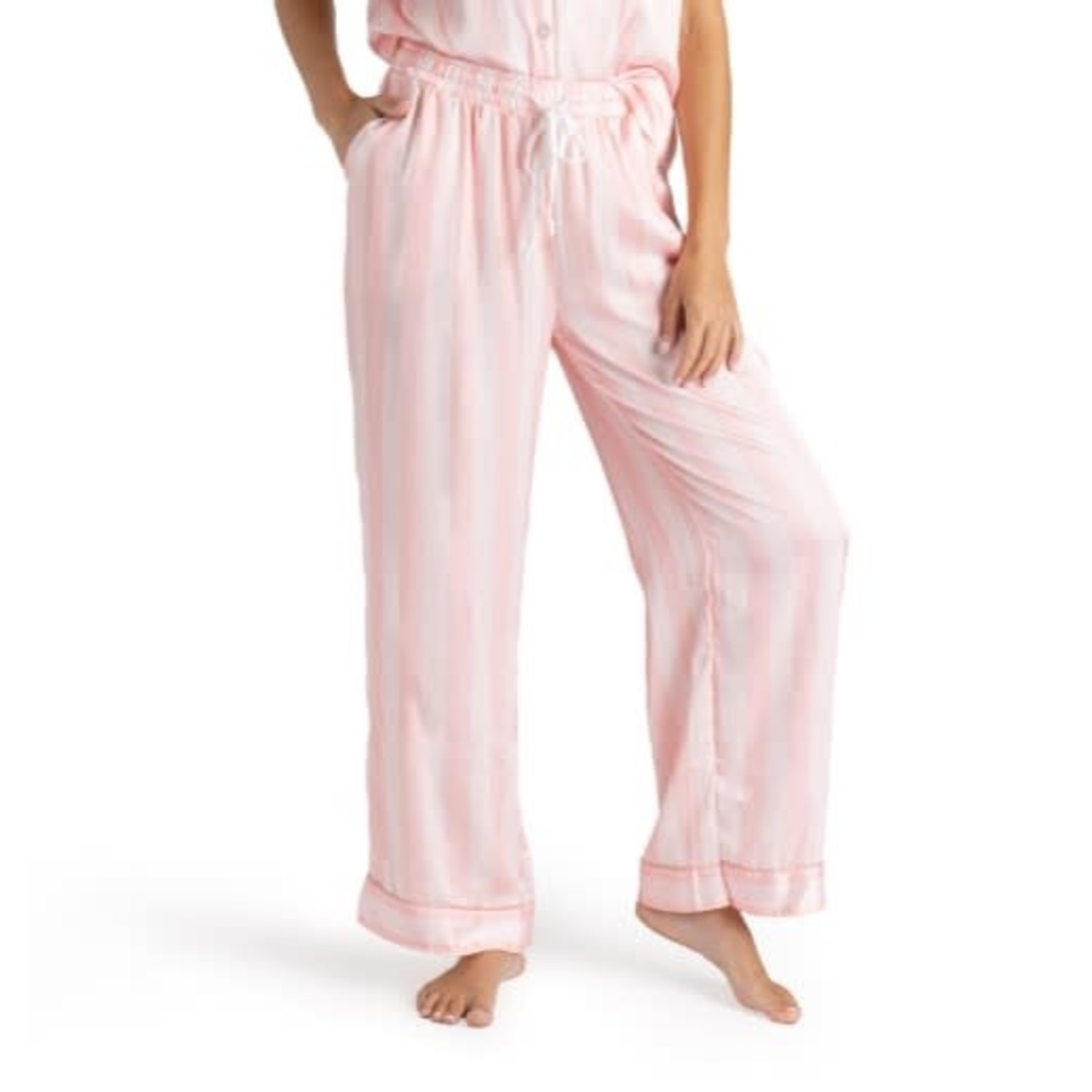 Hello Mello Hello Mello Beauty Sleep Satin Pajama Pants Slumber Party