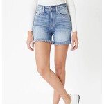 Kancan Kancan High Rise Frayed Detail Shorts 9262