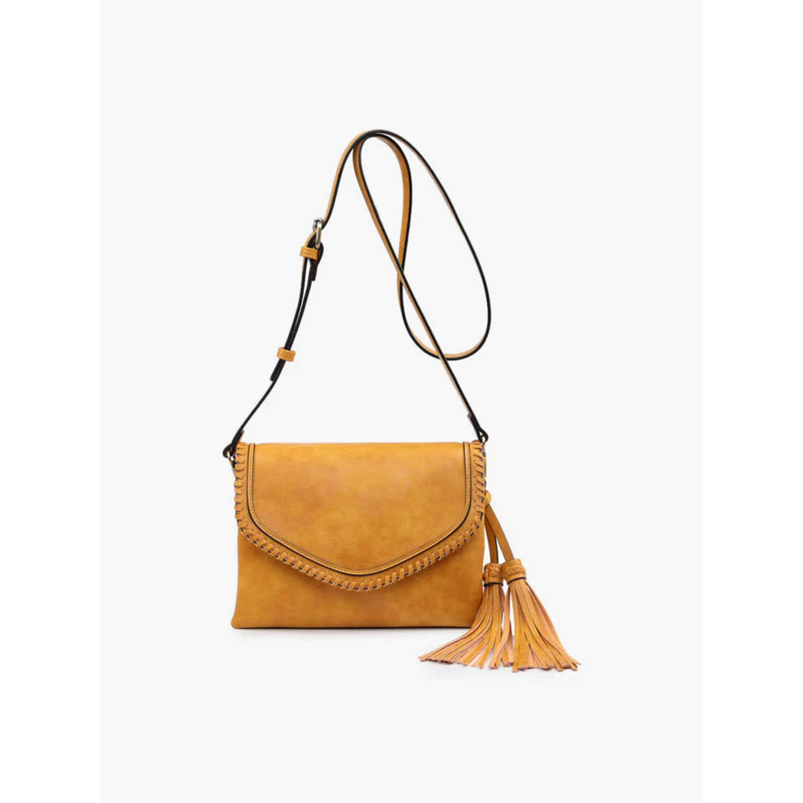 Jen & Co Jen & Co Sloane Crossbody Mustard M1802