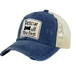 Brief Insanity Brief Insanity Rescue All The Dogs Cap