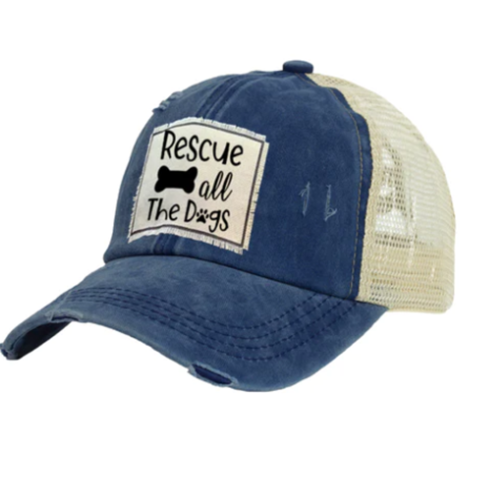 Brief Insanity Brief Insanity Rescue All The Dogs Cap