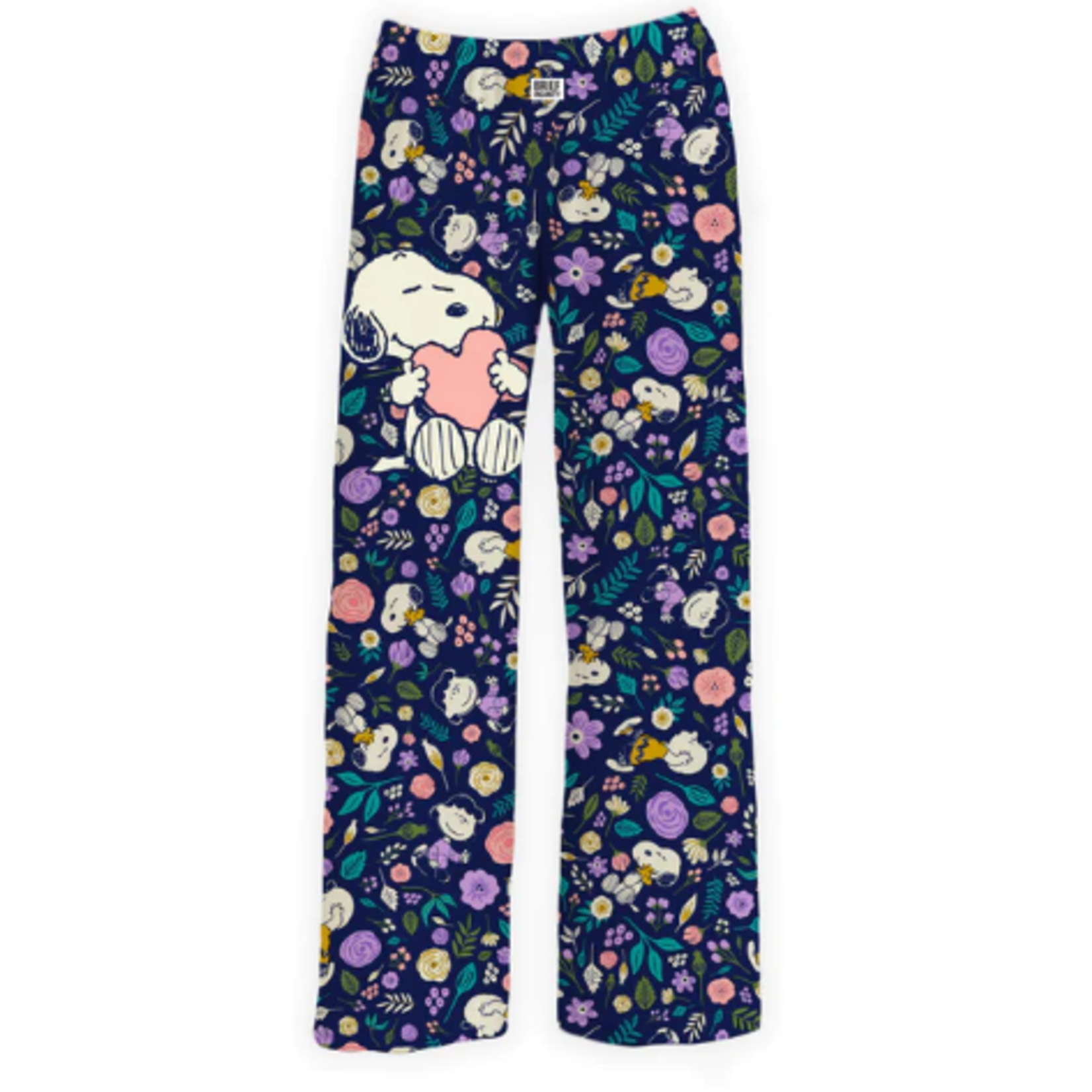 Brief Insanity Snoopy Floral Lounge Pants