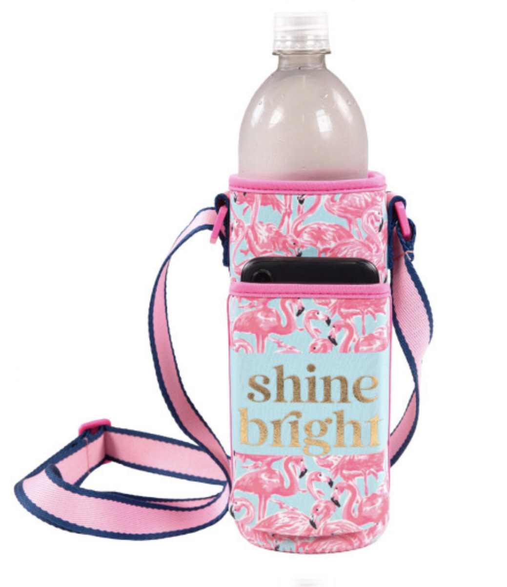 Simply Southern Water Bottle Case Flamingo A Gathering Place