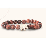 Fahlo Fahlo Expedition Elephant Bracelet Desert Stone