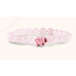 Fahlo Fahlo Expedition Elephant Bracelet Kenya Orchid Pink