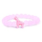 Fahlo Fahlo Trek Giraffe Bracelet Kenya Orchid Pink