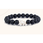 Fahlo Fahlo Lion Bracelet Lava Stone