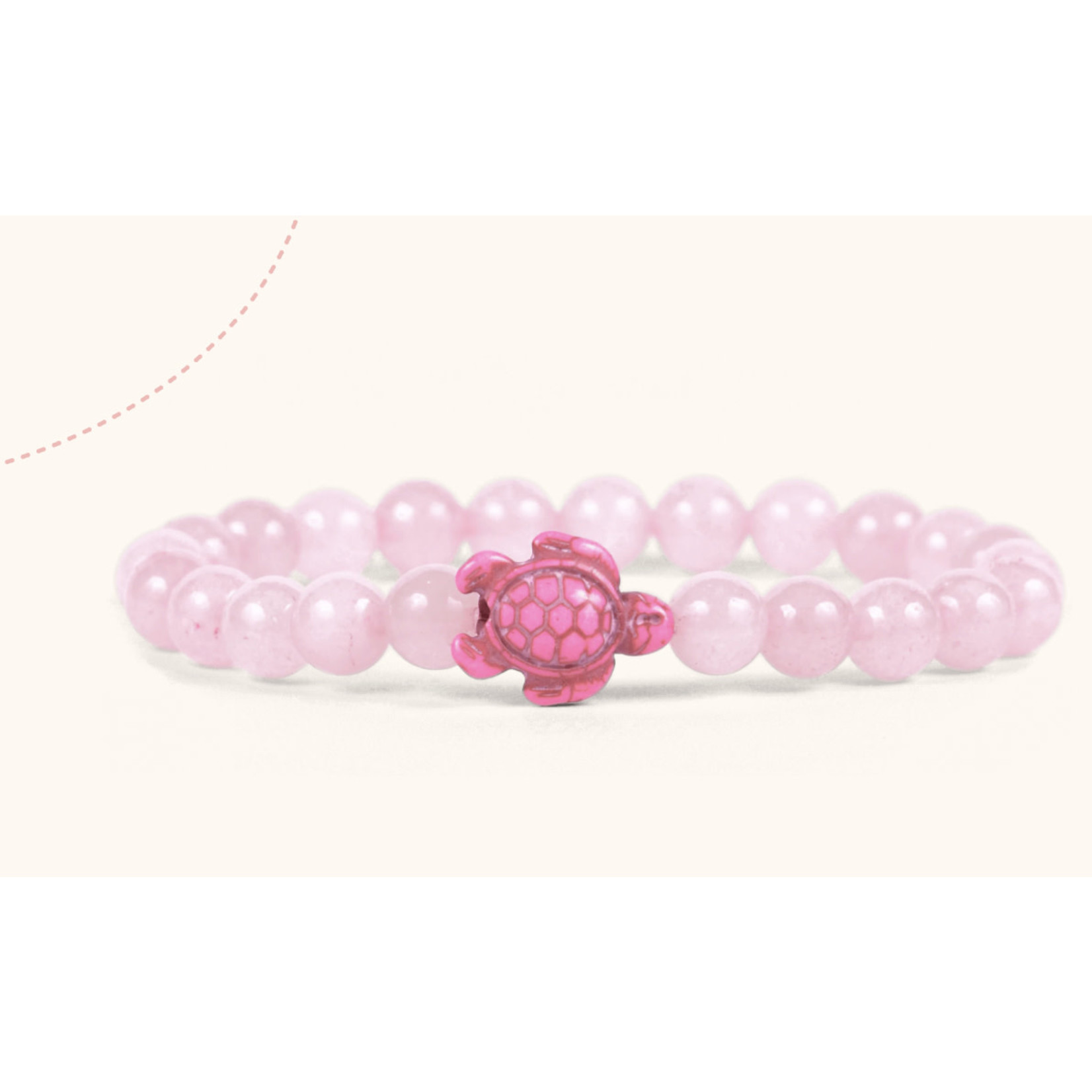 Fahlo Fahlo Journey Sea Turtle Bracelet Coral Reef Pink