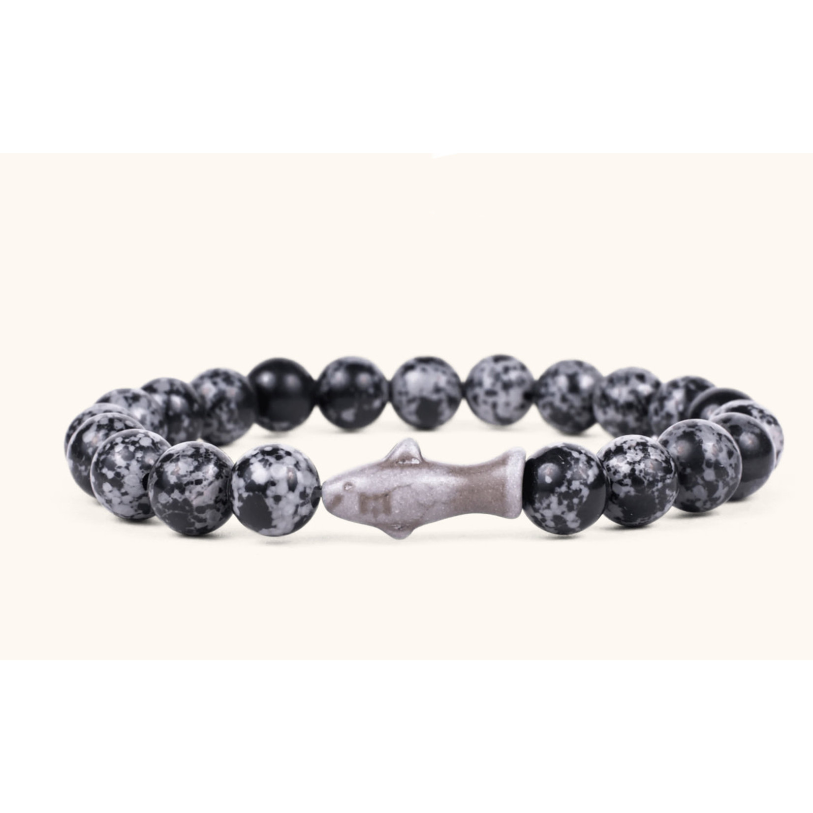 Fahlo Fahlo Voyage Shark Bracelet Ocelli Stone