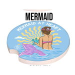 Simply Southern Simply Southern Car Coaster Mermaid