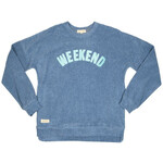 Simply Southern Simply Southern Terry Crew Neck Weekend