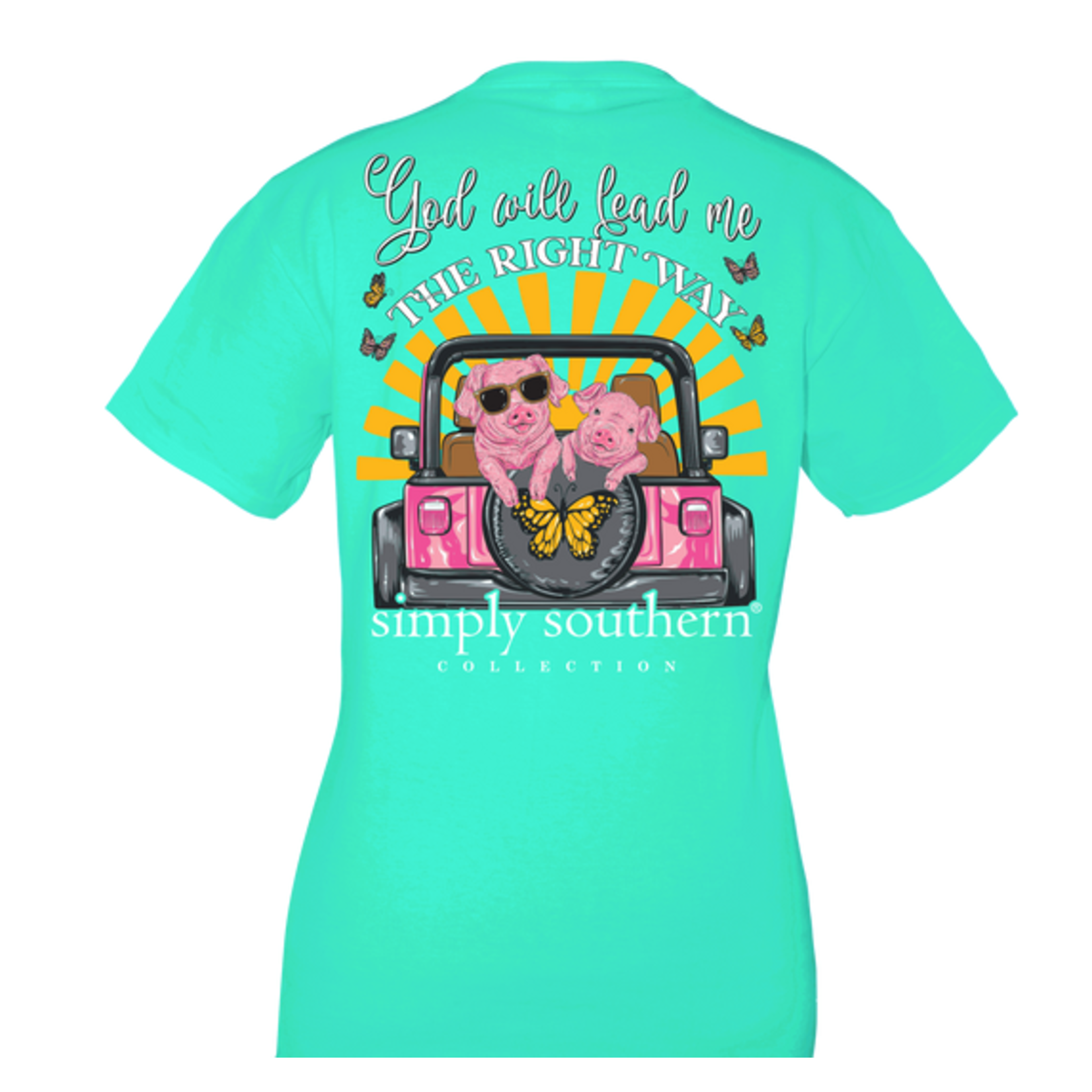 Simply Southern Simply Southern Lead T-Shirt Shore sz Large