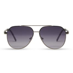 Coco + Carmen Coco+Carmen Ricki Jade Gunmetal Sunglasses