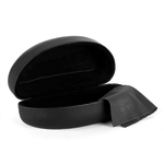 Coco + Carmen Coco+Carmen Black Sunglasses Case w/Cleaning Cloth