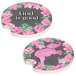 Simply Southern Simply Southern Car Coaster Set Elephant