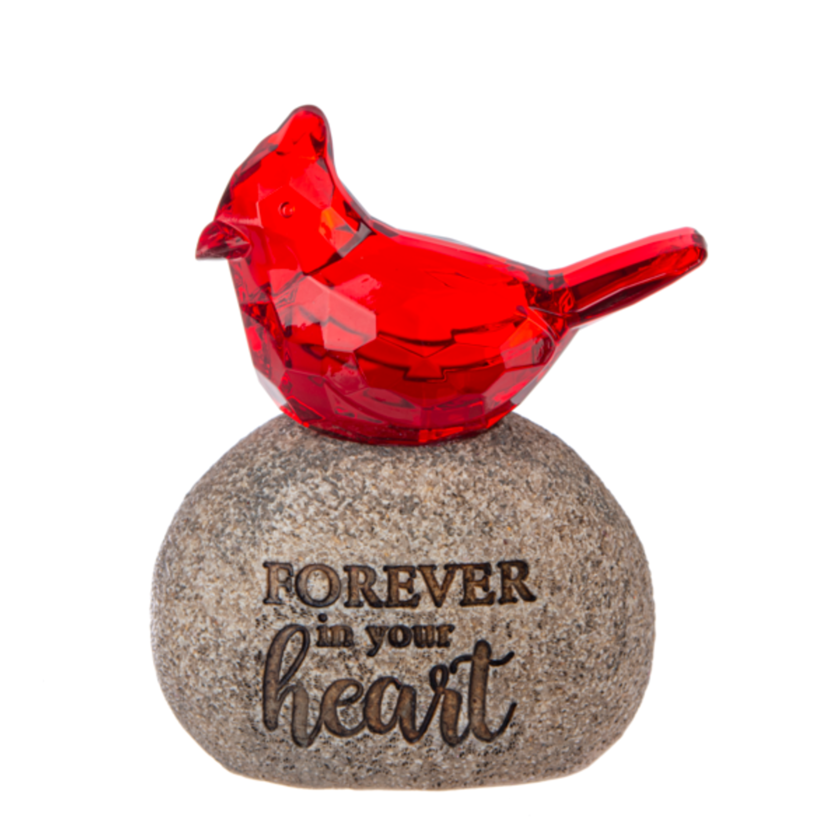 Ganz Cardinal Message Stone Forever in Your Heart