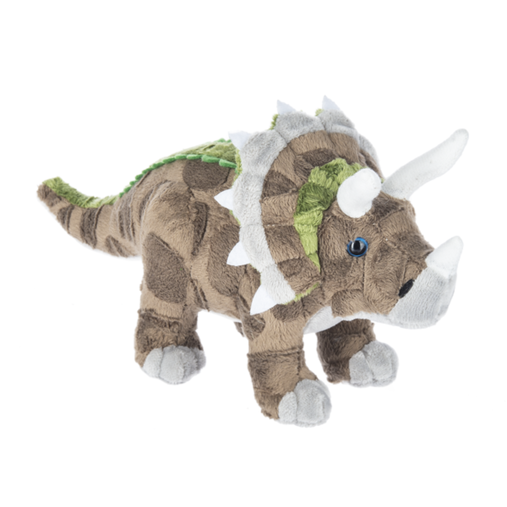Ganz Dinosaur Plush Brown Triceratops