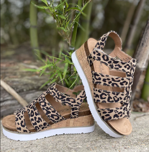 Corky Leopard Treat Yourself Heels main image 1