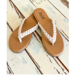 Corkys Corkys Pigtail Ivory Sandals