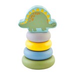 Mudpie Mudpie Blue Dino Stacking Toy