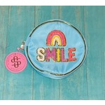 Simply Southern Simply Southern Sparkle Bag Smile Blue