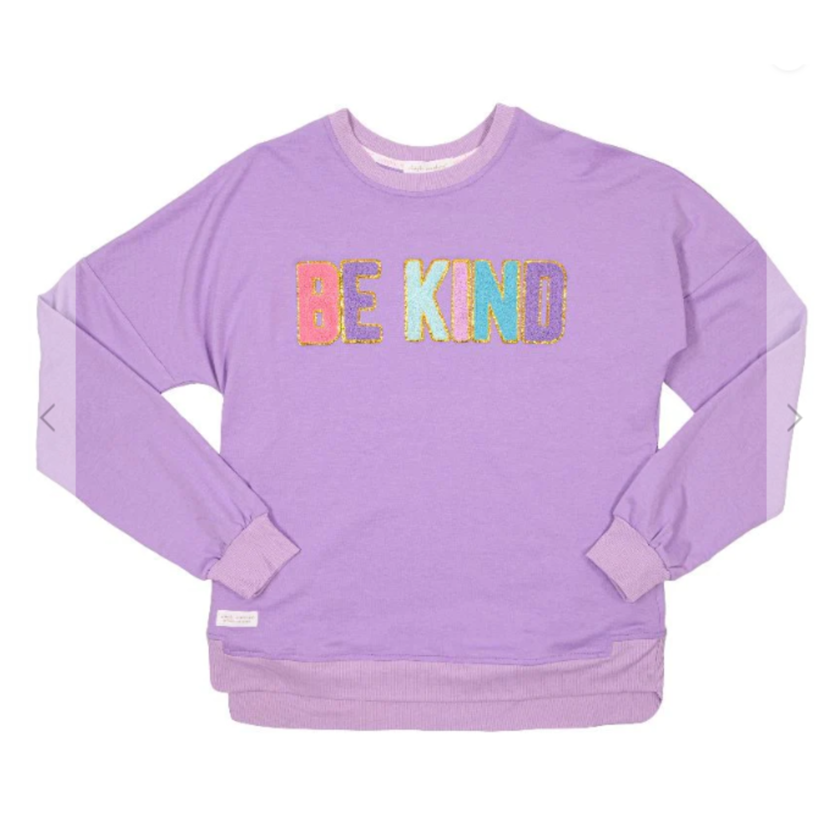 Simply Southern Simply Southern Crewneck Be Kind Purple