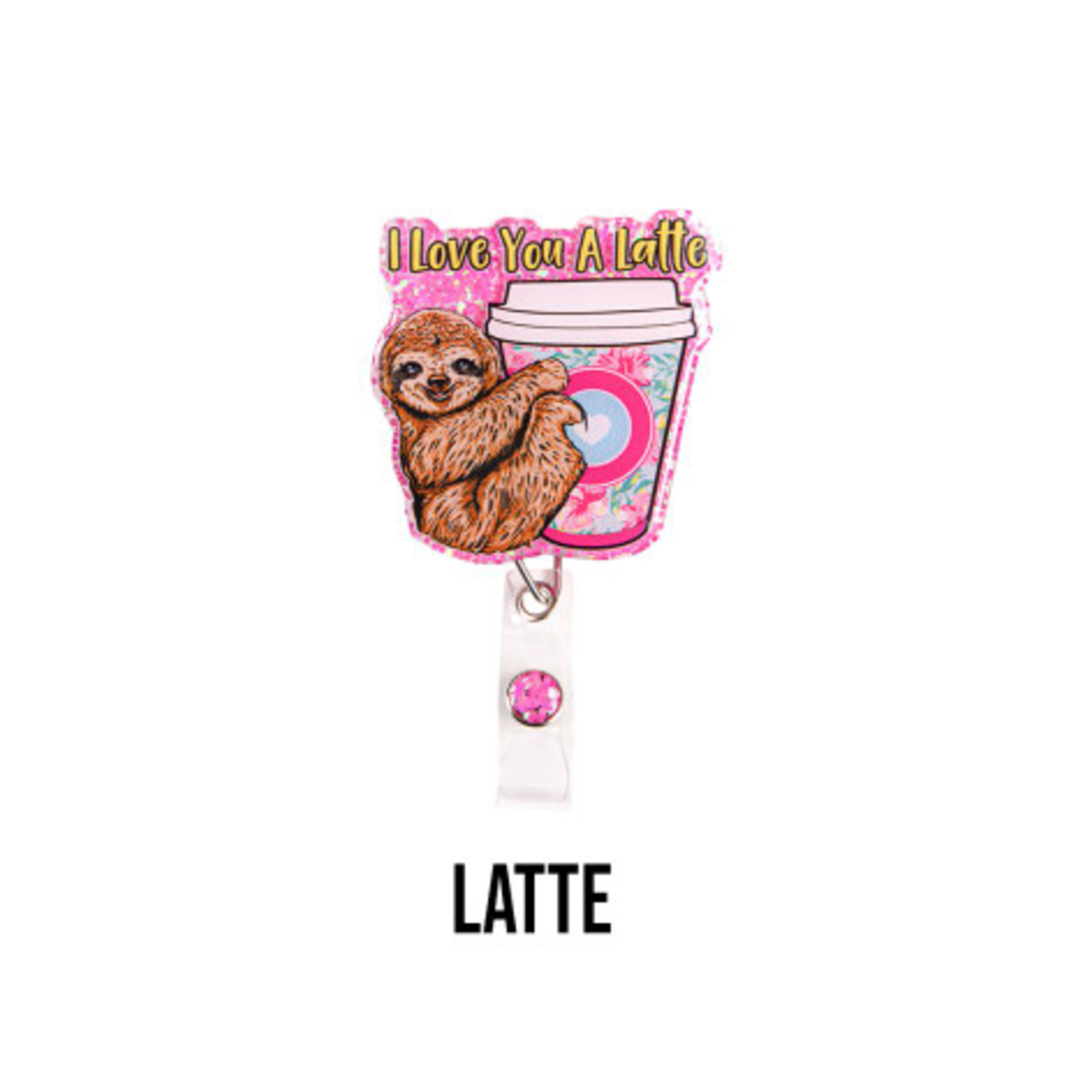 Simply Southern Simply Southern Badge Reel Latte