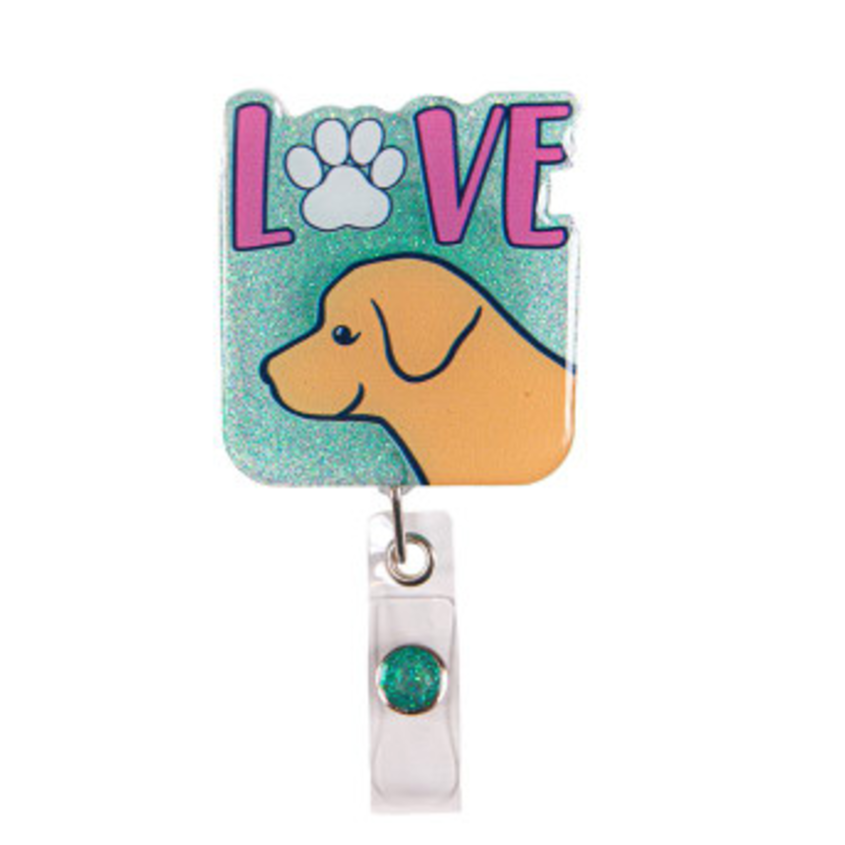 Simply Southern Simply Southern Badge Reel Dog Love