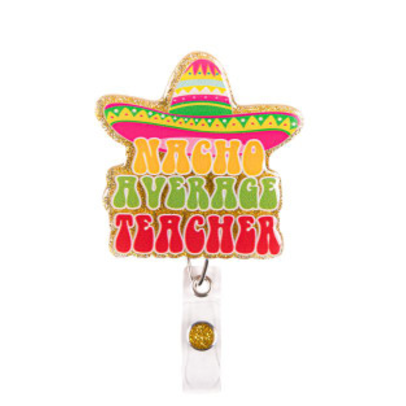 Simply Southern Simply Southern Badge Reel Teacher Nacho
