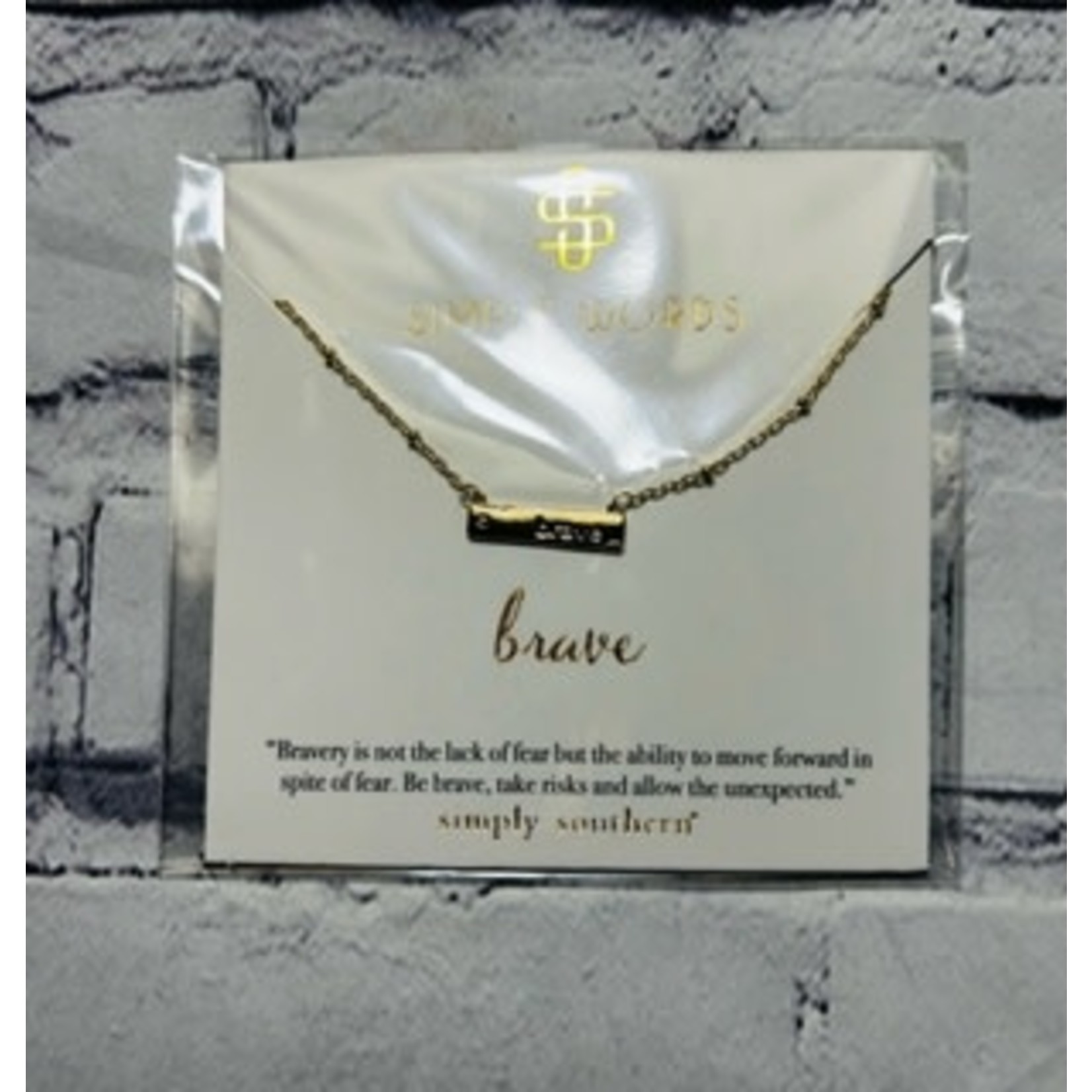 Simply Southern Simply Southern Necklace Brave