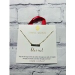 Simply Southern Simply Southern Necklace Blessed