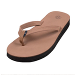 Simply Southern Simply Southern Leather Flip Flop Chestnut