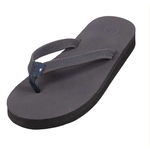 Simply Southern Simply Southern Leather Flip Flop Asphalt