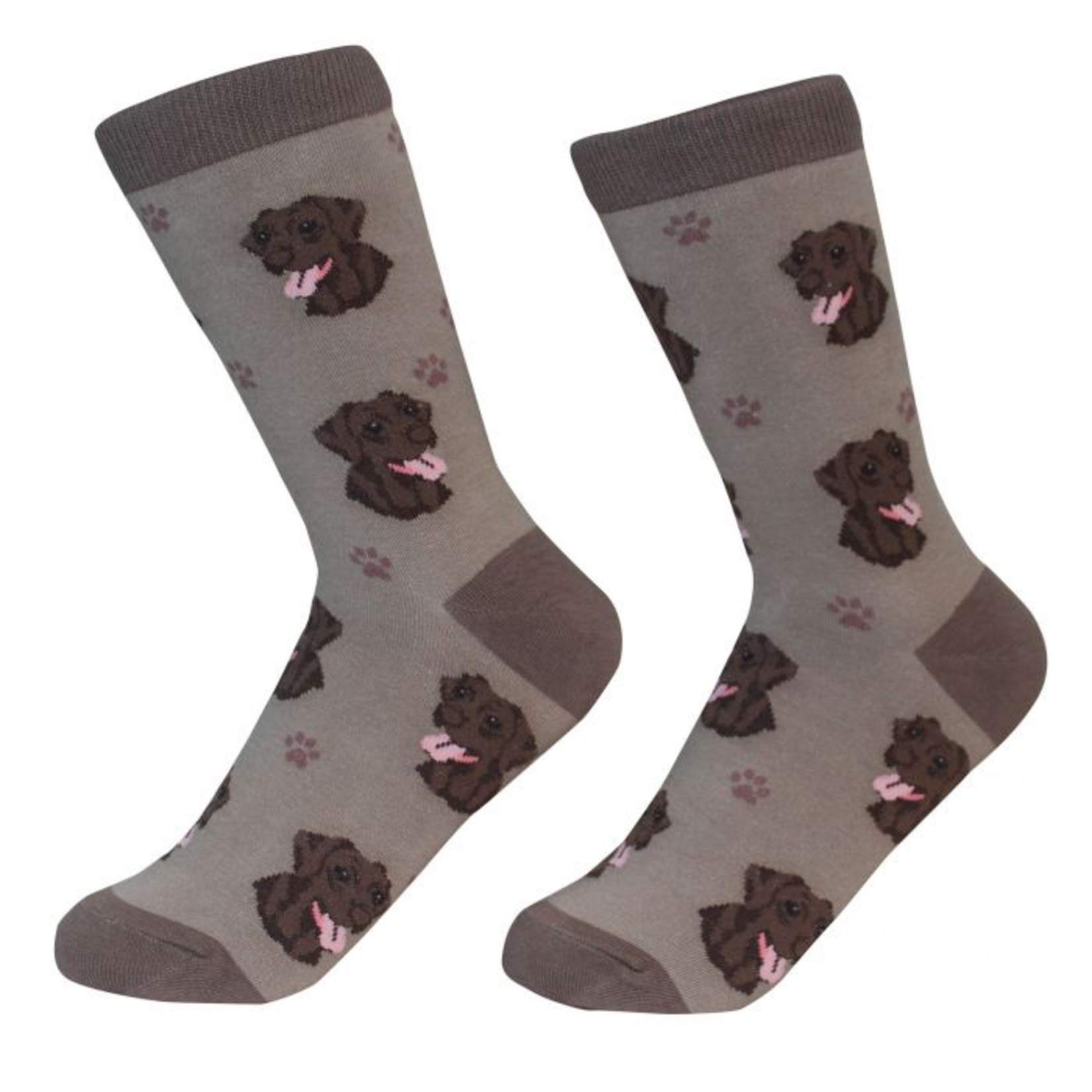 E&S Pets E&S Pets Chocolate Lab Socks