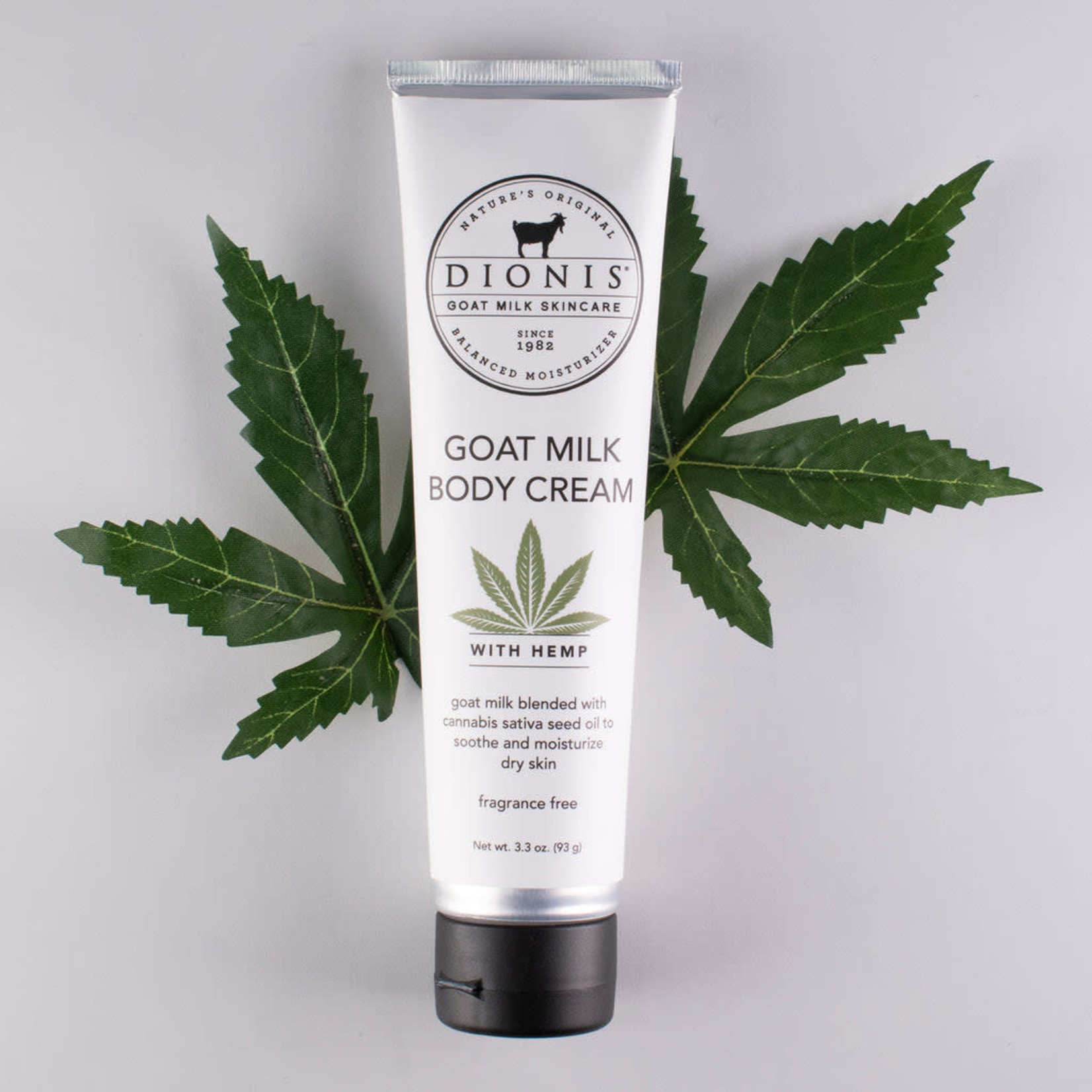 Dionis Dionis Goat Milk 3.3oz Body Cream w/Hemp